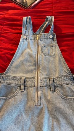 Girls Blue Jean Overalls