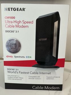 Netgear CM1000 DOCSIS 3.1 Cable Modem
