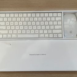 Apple Magic Keyboard and mouse 2nd Generation rechargeable Open Box New