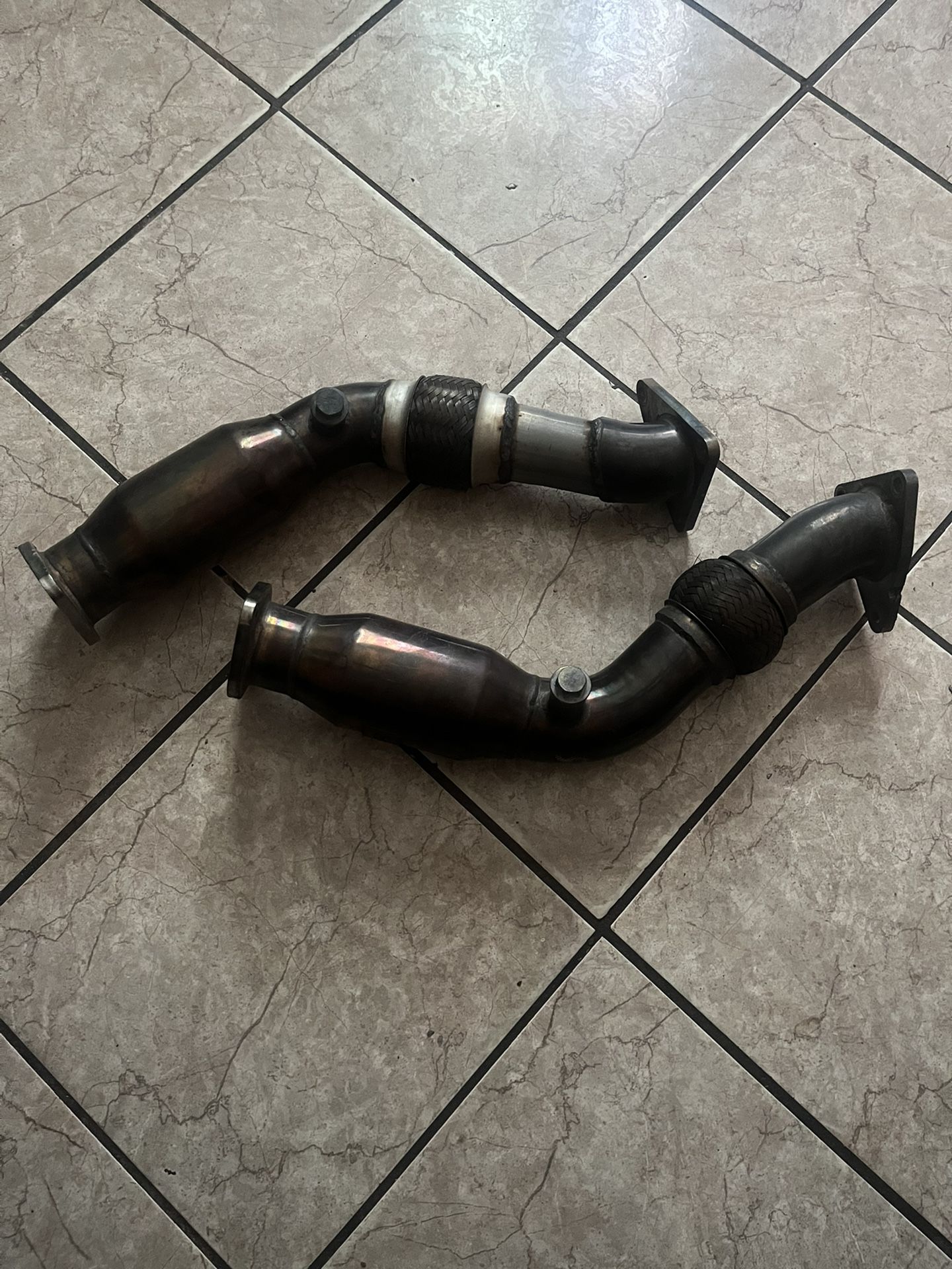 Megan Racing Test Pipes 3.7L Q50/g37