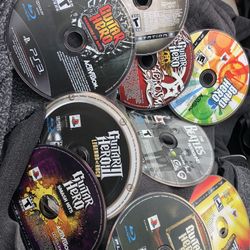 All Guitar Hero And Rockband Disc
