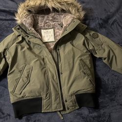 All weather Faux Fur Bomber Jacket 
