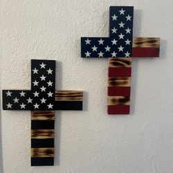 Custom U.S. Wooden Flags