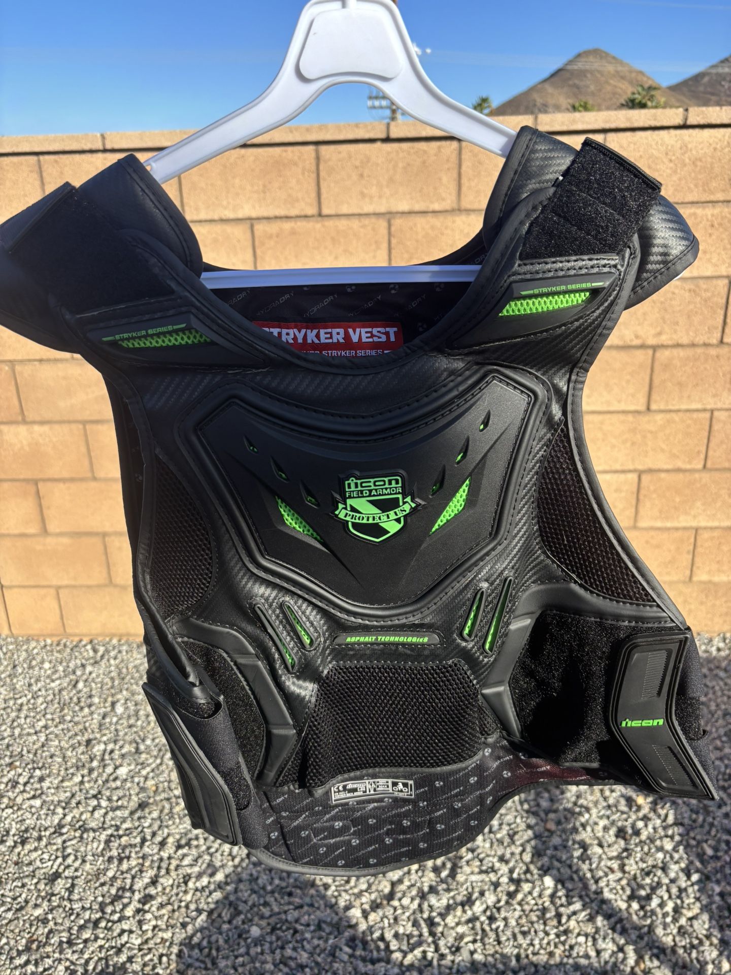 Icon Stryker Leather Vest