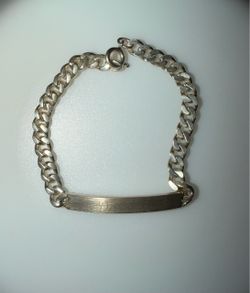 Vintage 925 Sterling Silver Bracelet 7in