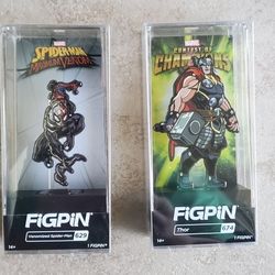 New Figpin Thor & Spiderman 