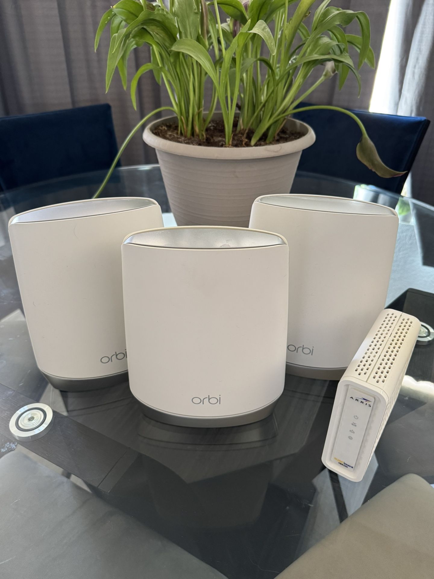 WiFi Router and Cable Modem