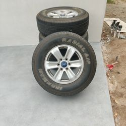 2019 Ford F150 Rims And Tires , Front And Rear Bumper and Stock  Intake. 