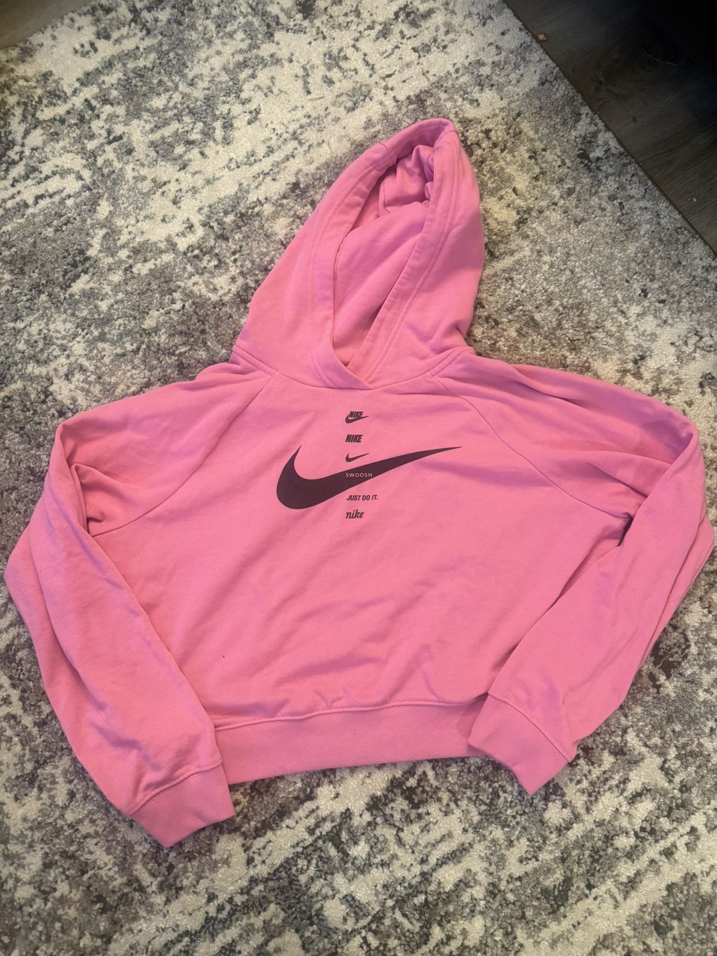 Nike Pink Hoodie Size Medium