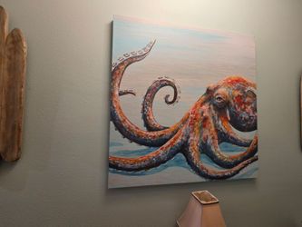 Octopus picture, large and colorful