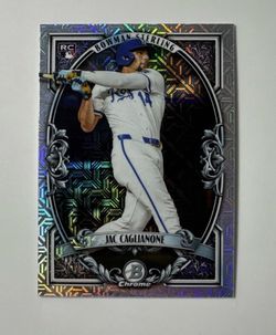 Jac Caglianone Bowman Sterling Chrome RC Baseball Card