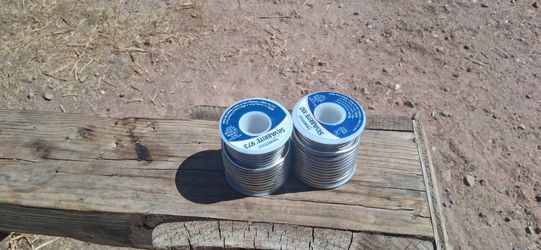 Solder $25 and soft copper $180