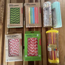 Paper Straws Set