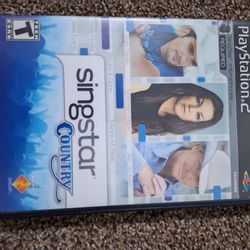PS2 Singstar Country 