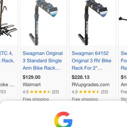 SWAGMAN ARM BIKE  RACK