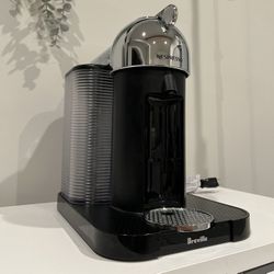 Nespresso Vertuo Coffee and Espresso Maker by Breville, Chrome