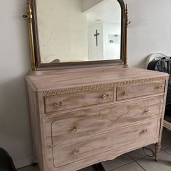 Dresser and Mirror