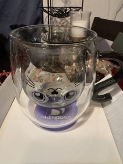 Double Layered Glass Cup
