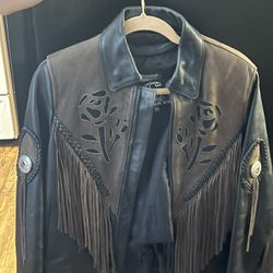 Leather Harley Jacket 