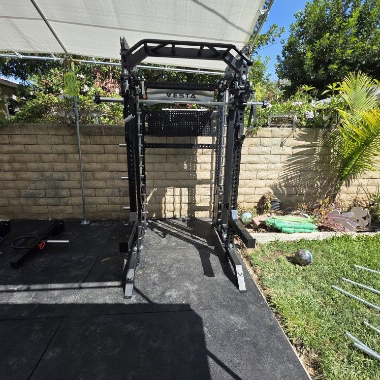 NEW Vesta Pro Series 3in1 Squat Rack | Functional Trainer | Smith Machine | Pulley System |🔴WEIGHTS,BAR, & BENCH SOLD SEPARATELY 🔴 FREE DELIVERY🚚