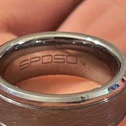 Men’s Engagement Ring Tungsten Carbide