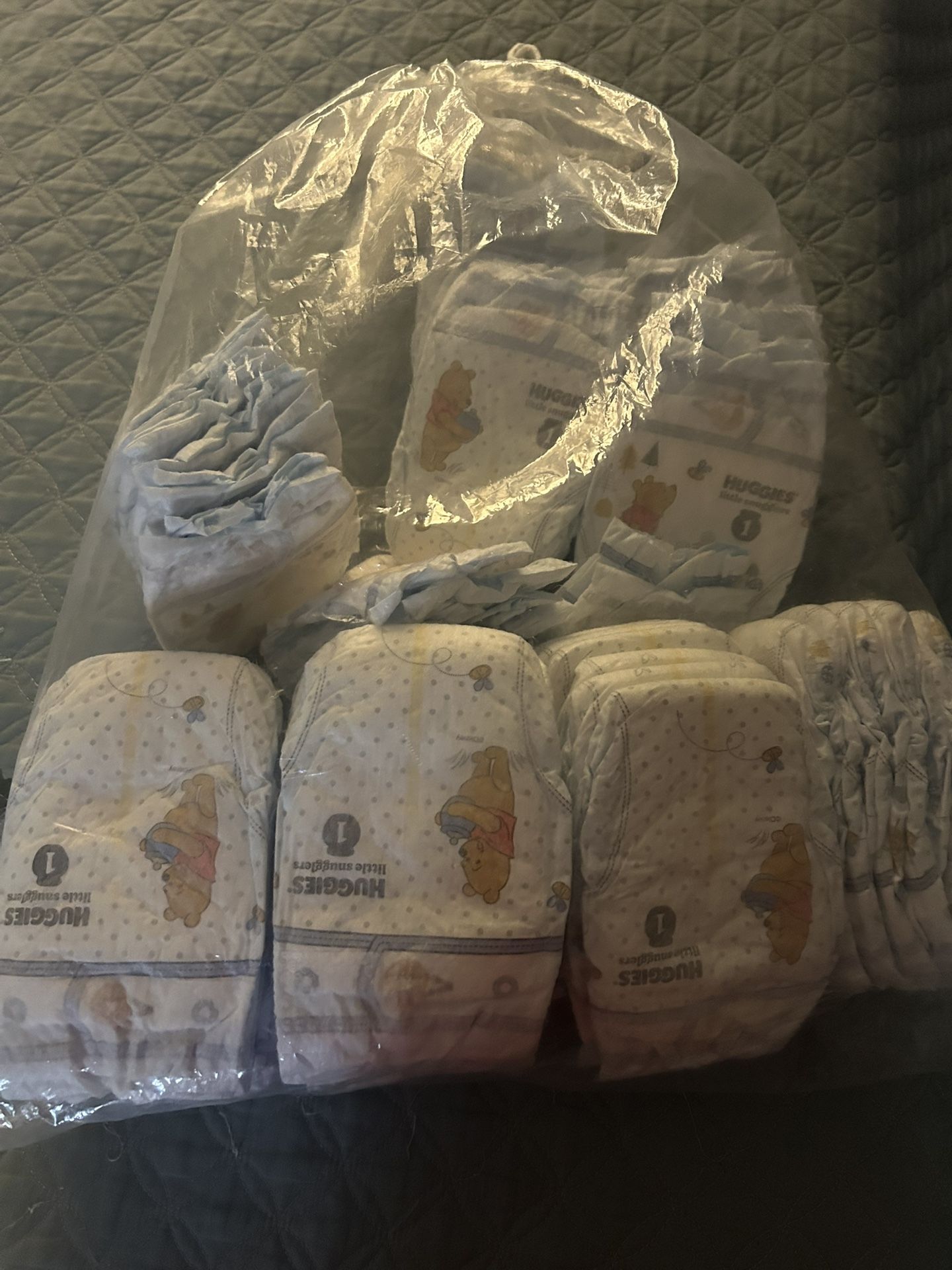 Huggies Diapers Size 1&2 For All 35
