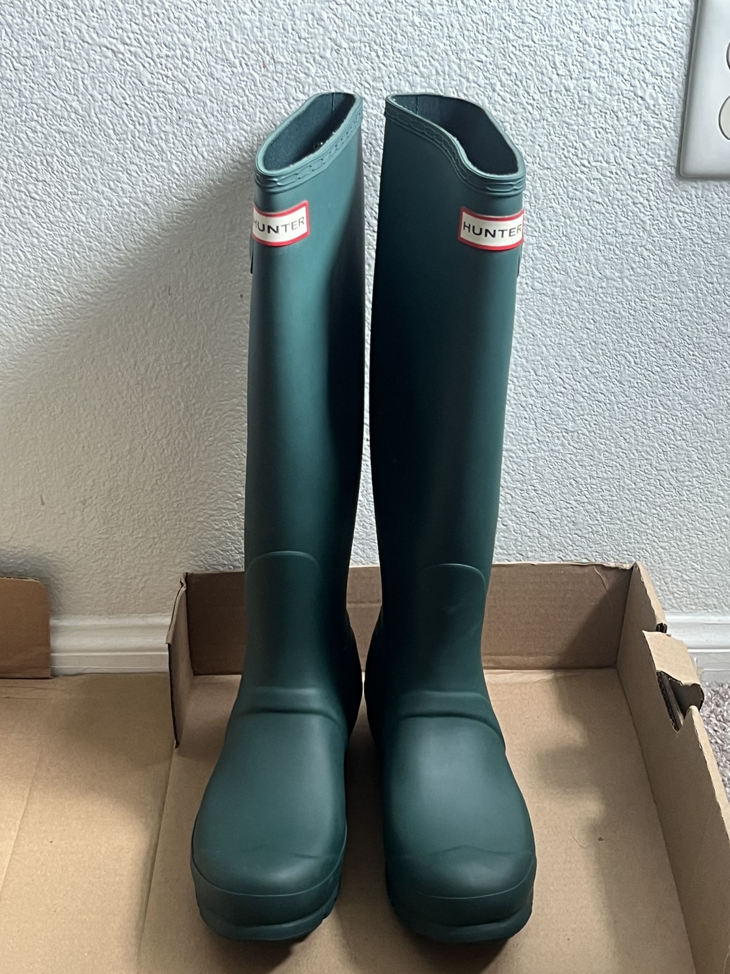 Green Hunter Boots