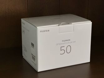 Fujifilm Fujinon GF50mmF3.5 R LM WR - Black