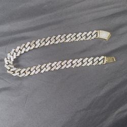 Diamond Cuban link chain