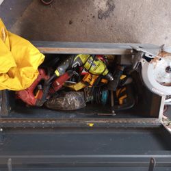 Tool Box And Construction Tools