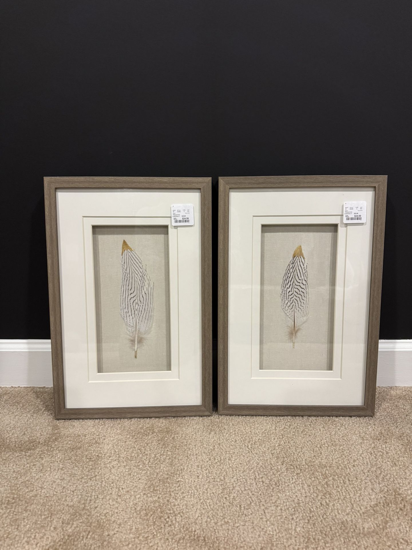Shadow Box Leaf Art Set