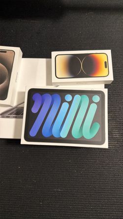Apple iPad Mini 6th generation space gray box