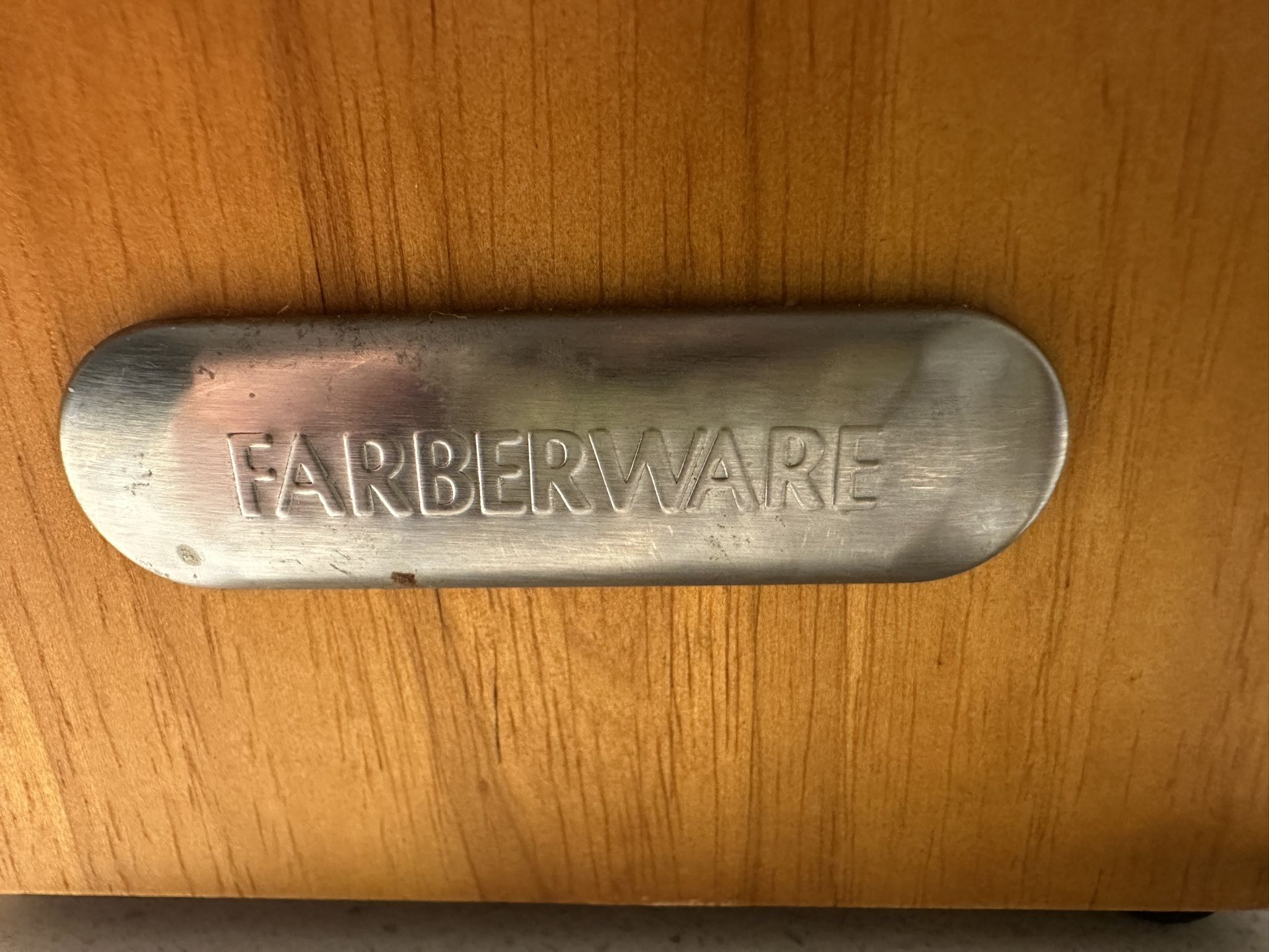 FARBERWARE 17 Piece stainless steel knife, set with block