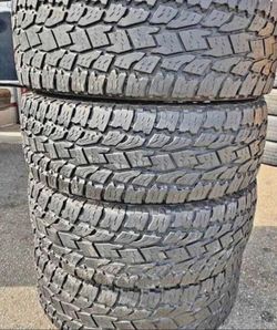 ‼️🚘 vendo set de llantas 275_65R18  All Terrain tires usadas en perfecta condición 80%life 🚘🚘