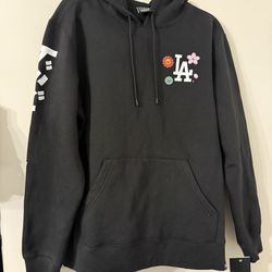 Takashi Murakami x LA Dodgers Hoodie Size L NEW With Tags Floral MLB