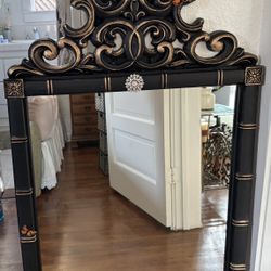  Dresser & Mirror Vintage/Gothic Victorian Style Mirror & Dresser. $160 (for both) OBO