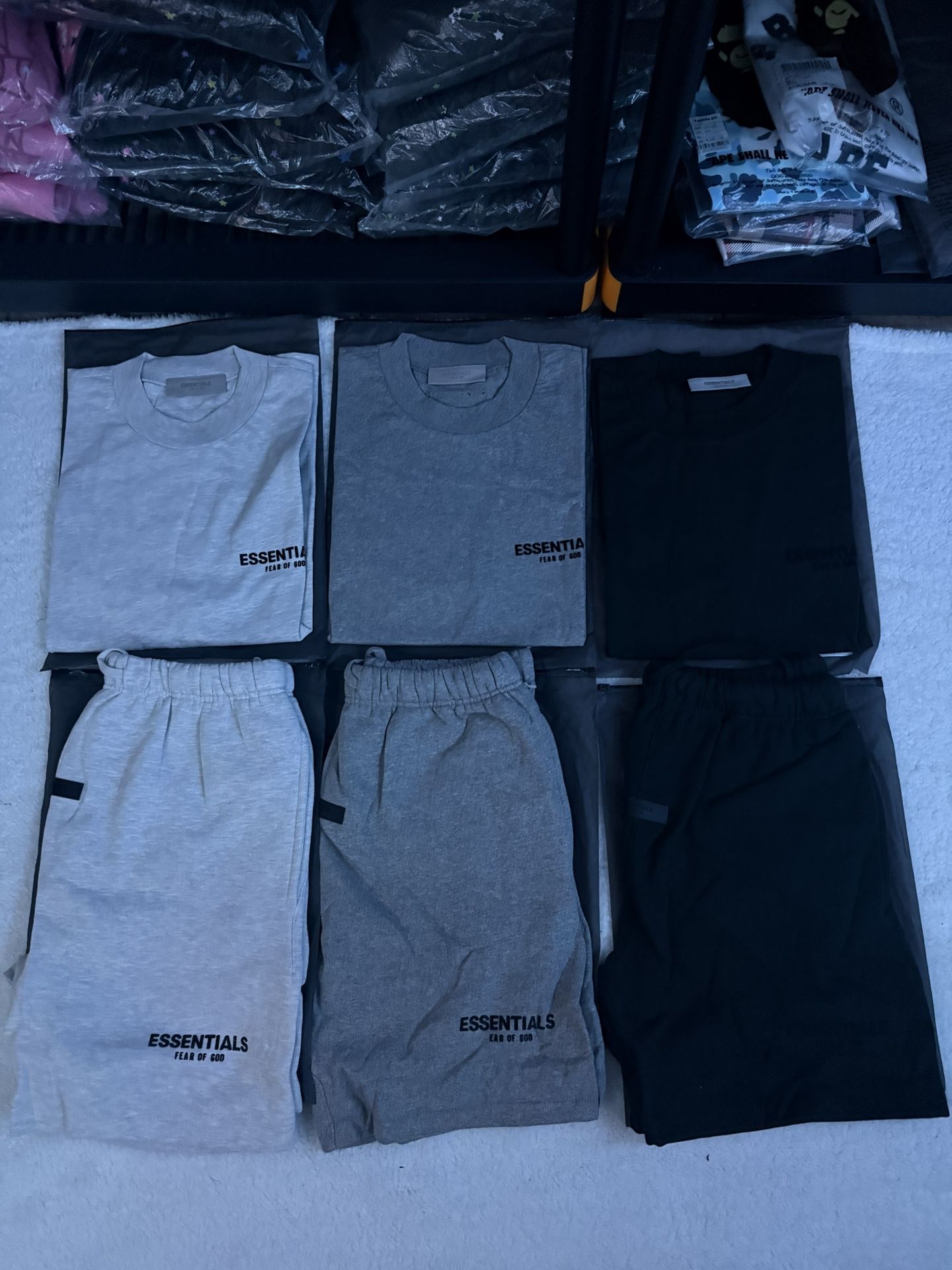 Essentials Sets Dark Oatmeal Light Oatmeal Strech Limo