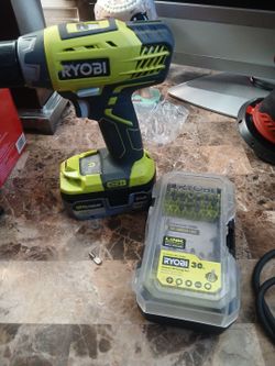 Ryobi impact drill