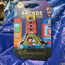 Disney 2024 Arcade Alley Bowler Edition Bolt Penny LE 2000 Pin
