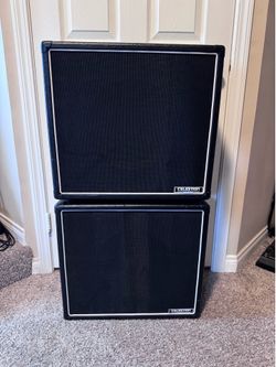 Stage Right Celestion 1x12 Guitar speaker cabs (2 cabs)