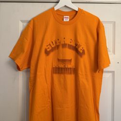 Supreme Immaculate Orange Tee Size L