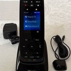 Logitech Harmony Remote with Customizable Touch Screen + RF Receiver 