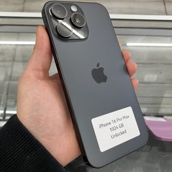 iPhone 16 Pro Max 1024GB Unlocked Cash Or $50 Down
