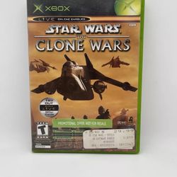 Star Wars The Clone Wars And Tetris Worlds Game Original Xbox Complete CIB
