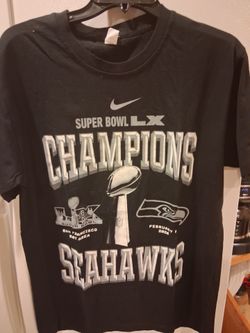 Nike Seattle Seahawks Super Bowl LX Champions T-Shirt