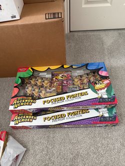Pokémon Mega Evolution Ascended Heroes Focused Fighters Premium Collection x2