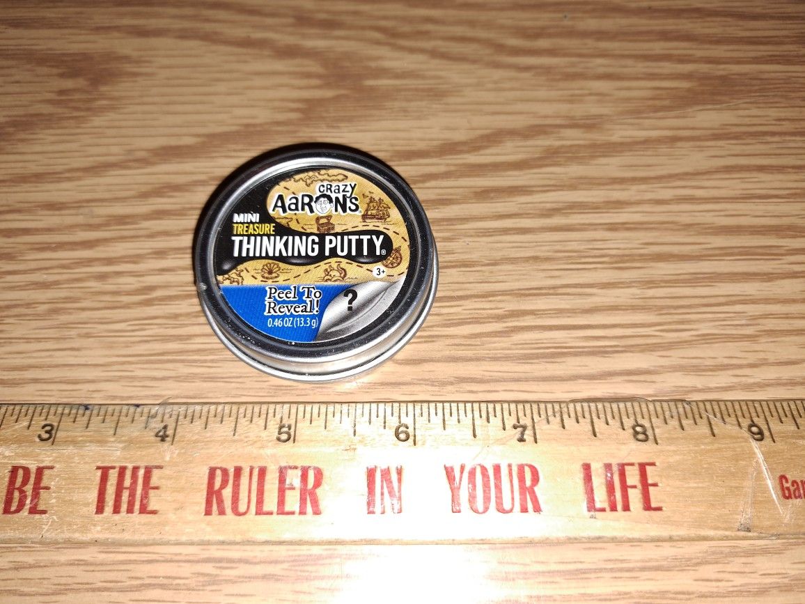 Crazy Aaron's Thinking Putty.