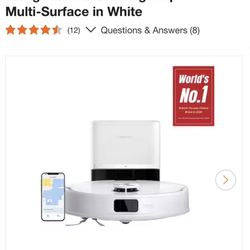 Roborock Q10 PF+ Vacuum and Mop with 10,000 Pa Suction, Auto Empty Dock and Dual Anti-Tangle System