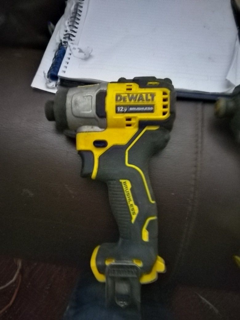 12v Drill DeWalt Toolonly