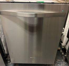 Dishwasher Whirlpool Stainless Steel